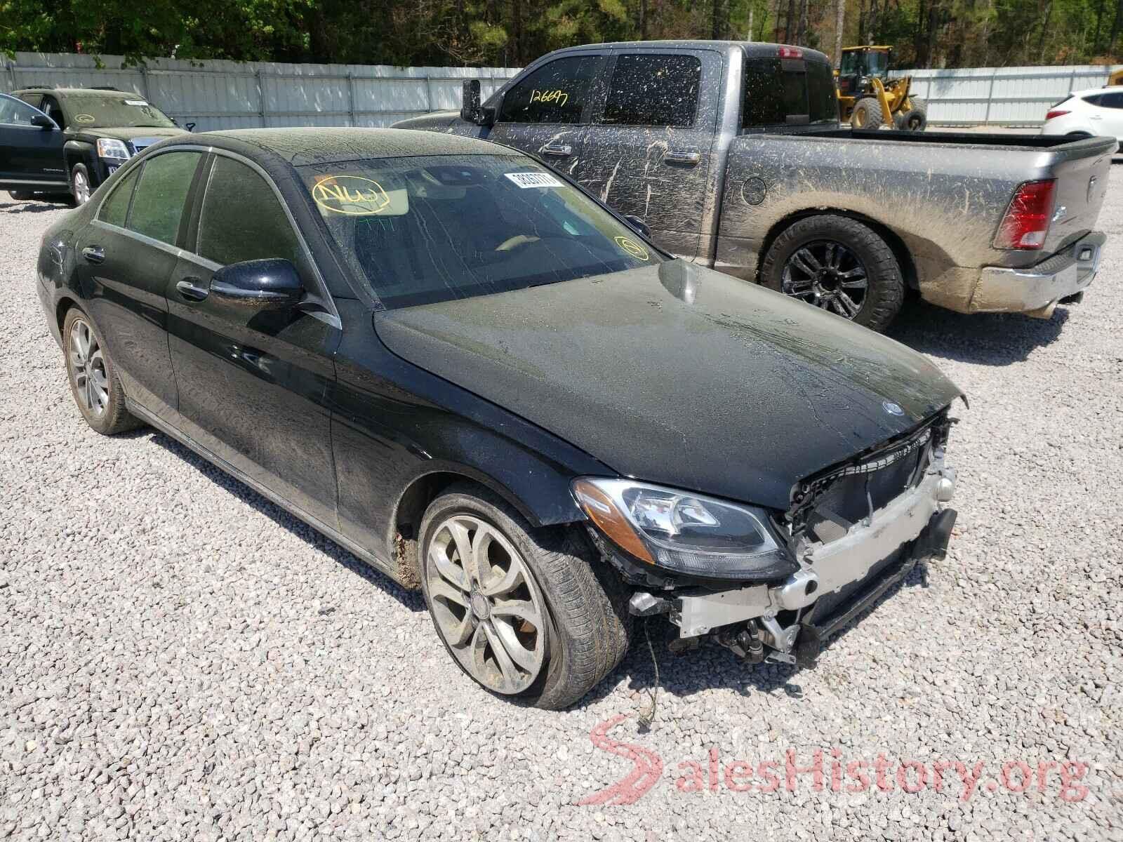 55SWF4JBXHU205143 2017 MERCEDES-BENZ C CLASS