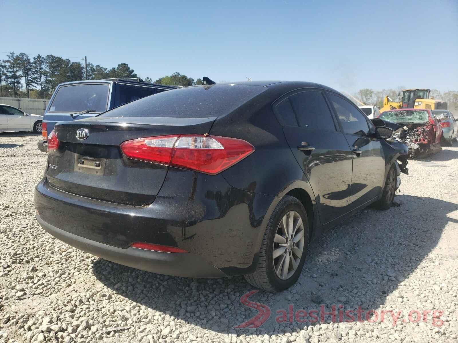 KNAFX4A63G5595663 2016 KIA FORTE