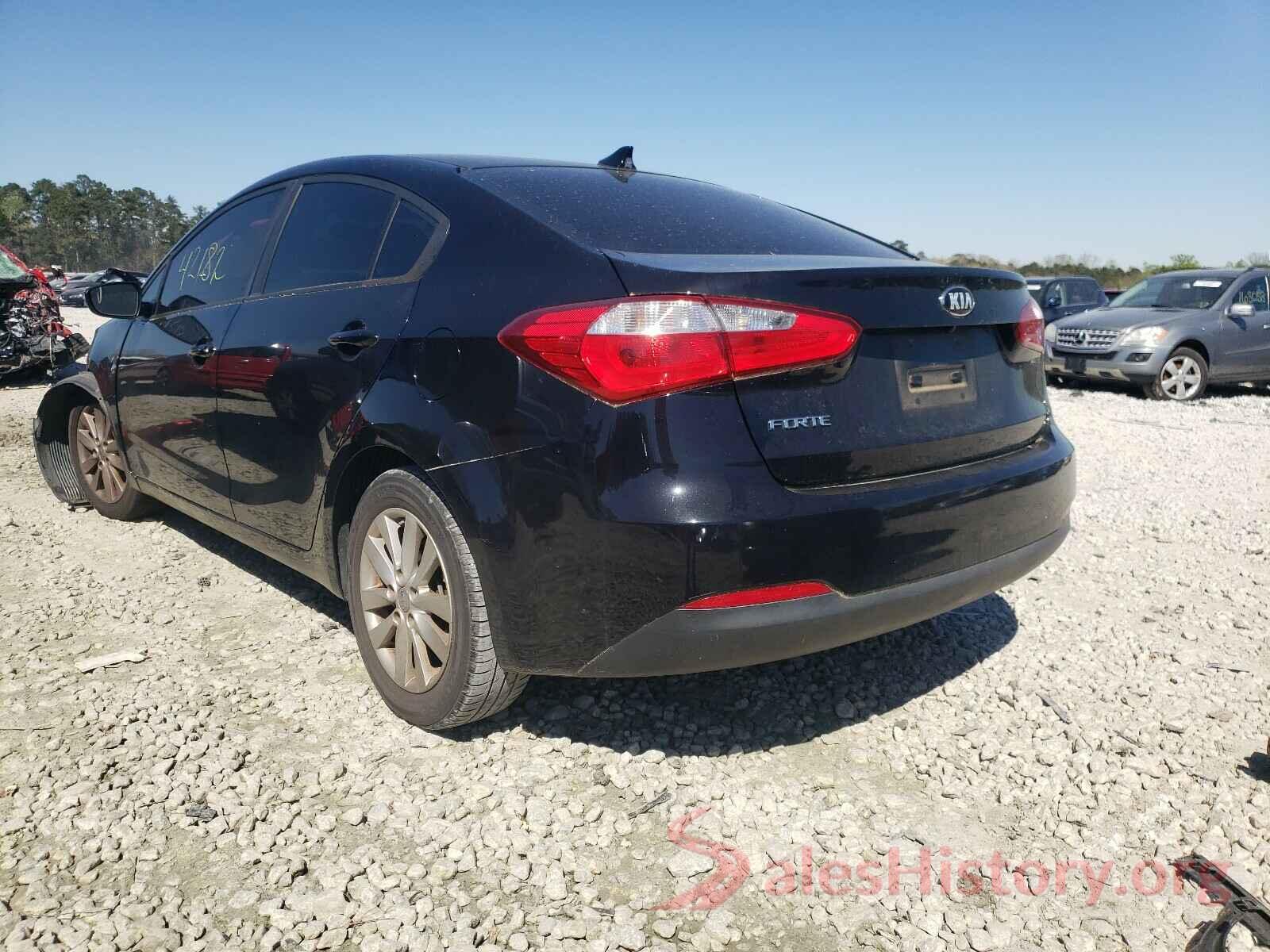 KNAFX4A63G5595663 2016 KIA FORTE