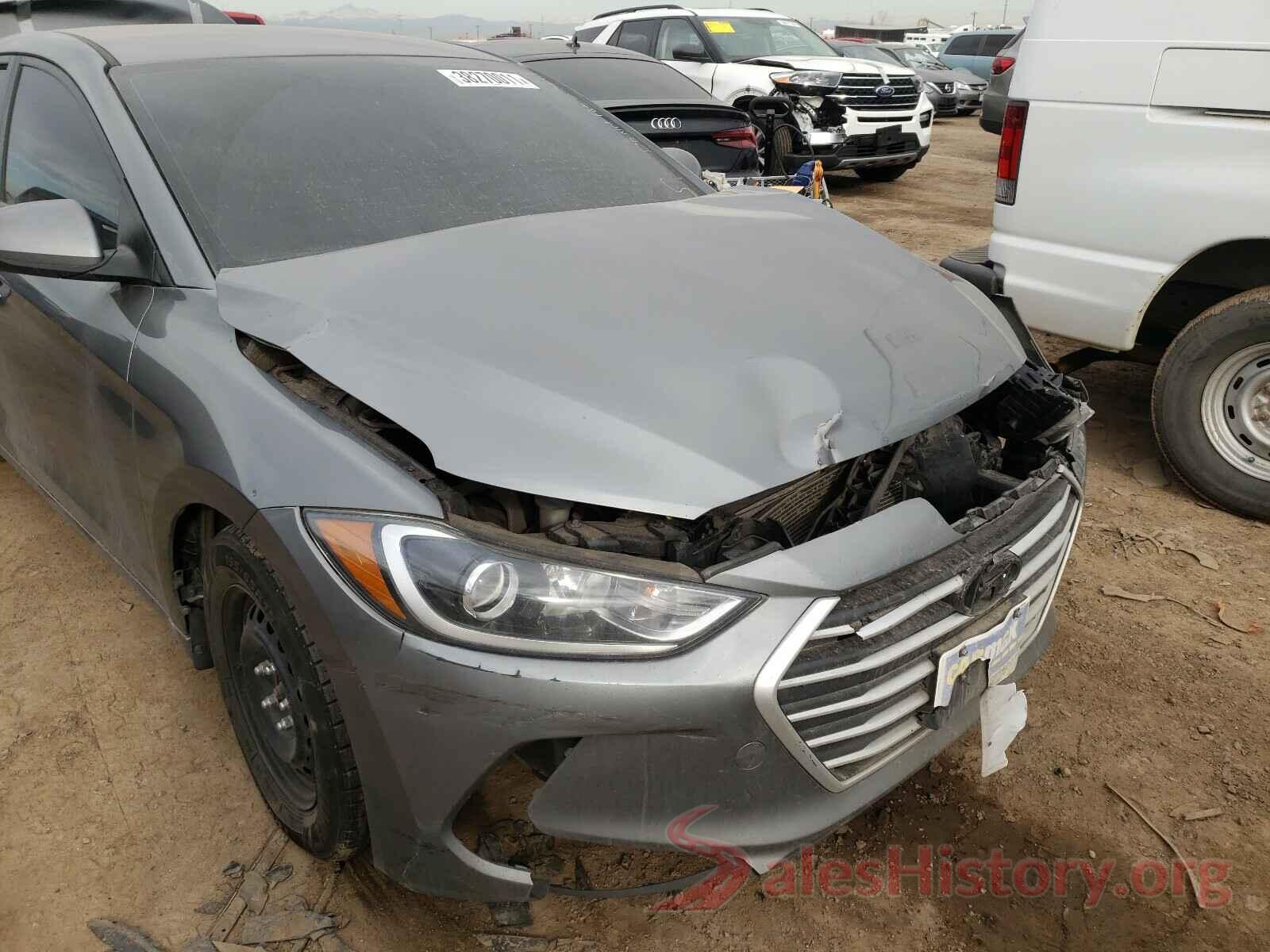 KMHD74LF4HU154599 2017 HYUNDAI ELANTRA