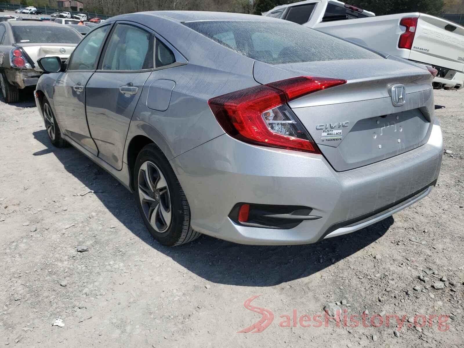 19XFC2F65KE009456 2019 HONDA CIVIC