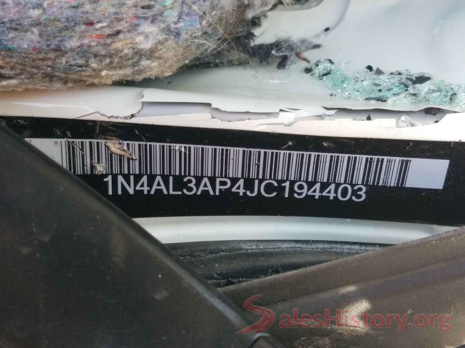 1N4AL3AP4JC194403 2018 NISSAN ALTIMA