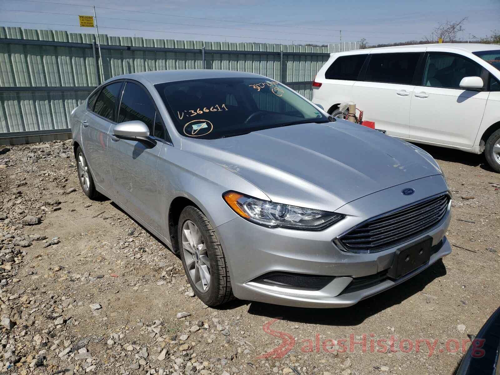 3FA6P0HD6HR366611 2017 FORD FUSION