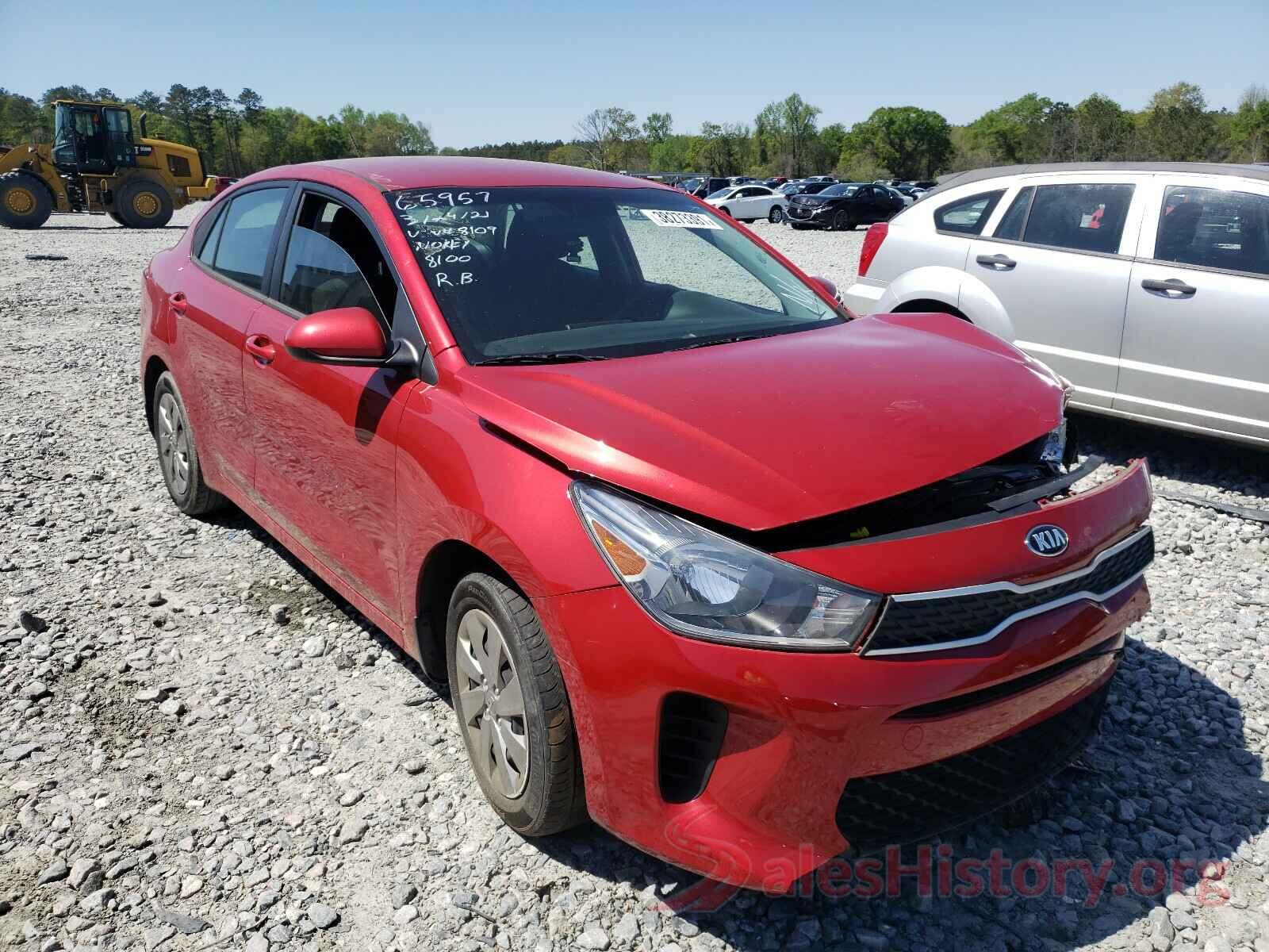 3KPA24AB9KE158109 2019 KIA RIO