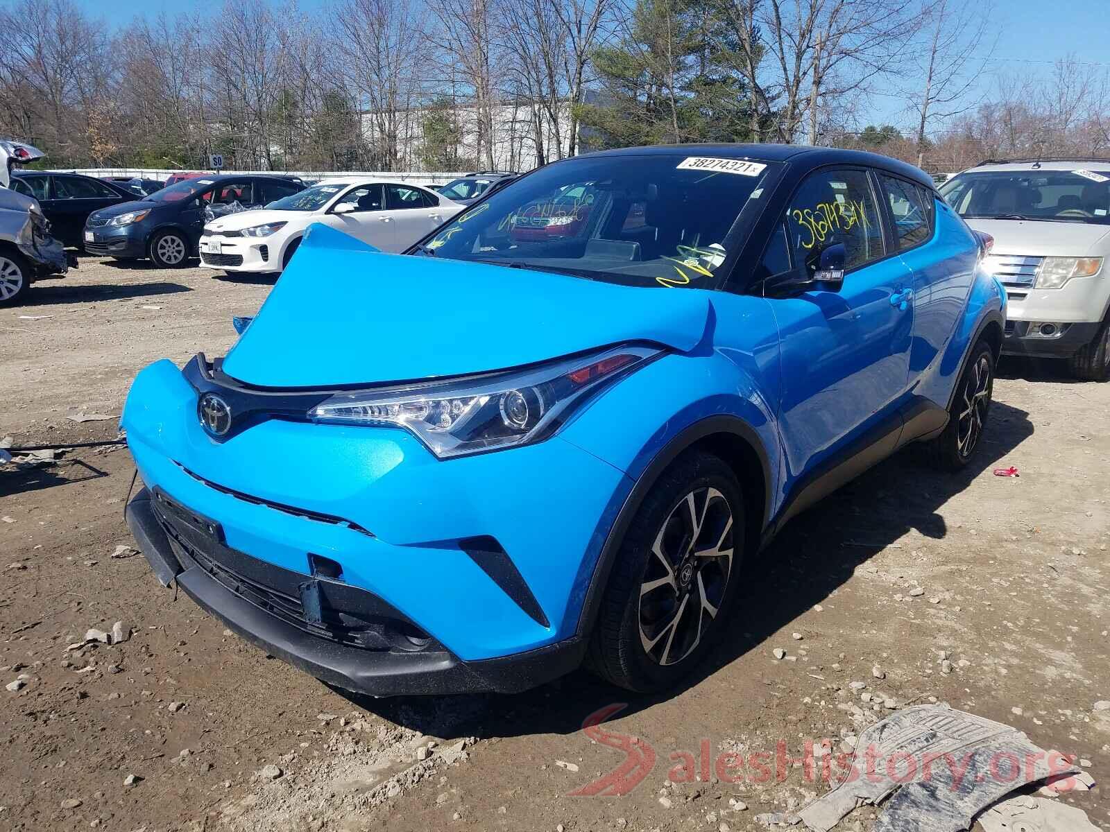 NMTKHMBX5KR085533 2019 TOYOTA C-HR