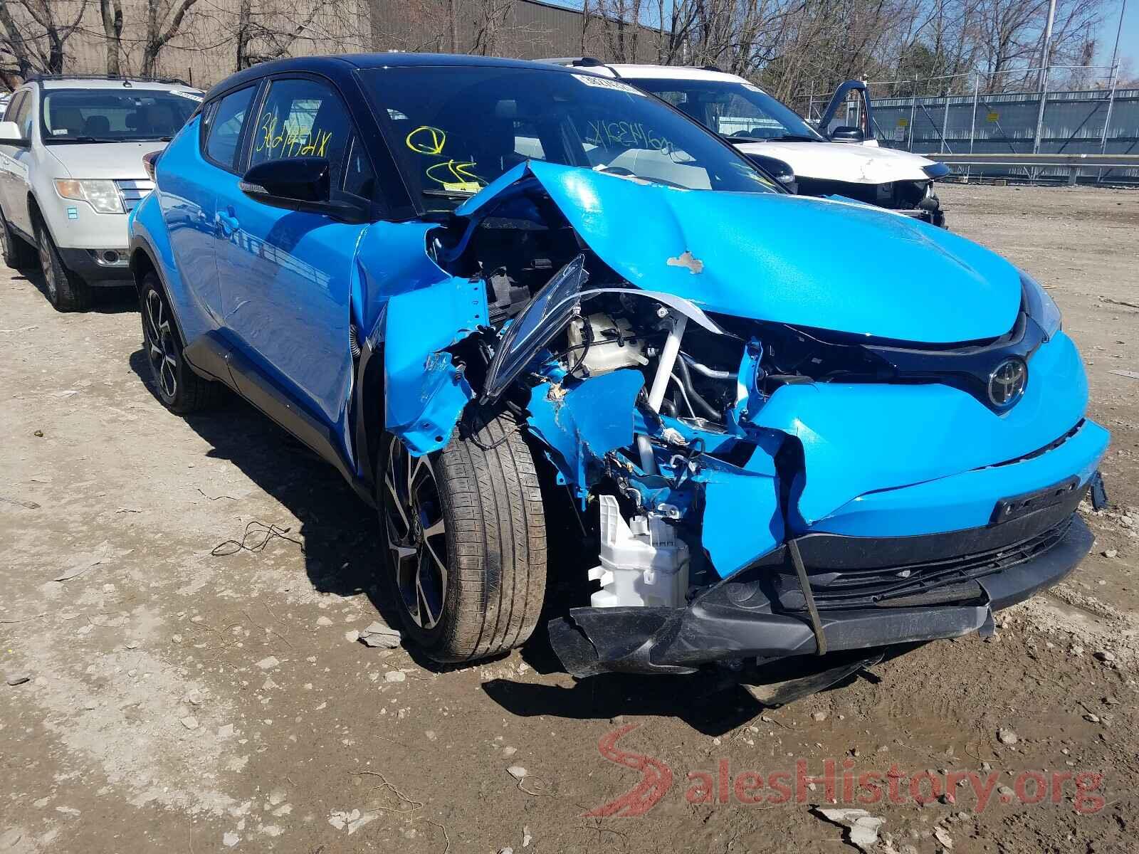 NMTKHMBX5KR085533 2019 TOYOTA C-HR