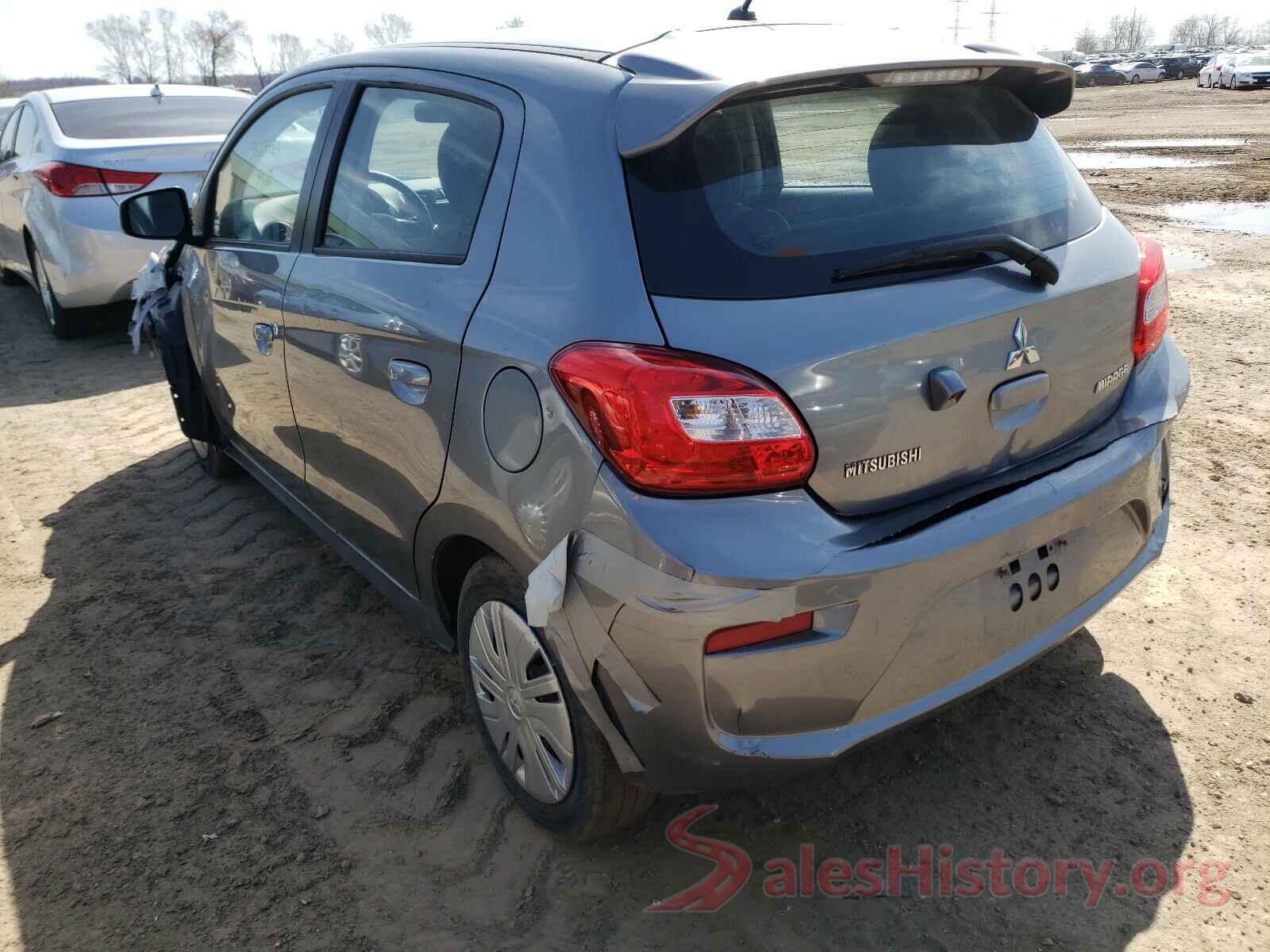 ML32A3HJ1JH012779 2018 MITSUBISHI MIRAGE