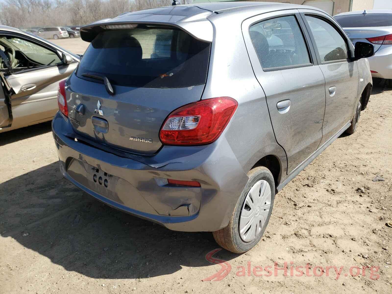 ML32A3HJ1JH012779 2018 MITSUBISHI MIRAGE