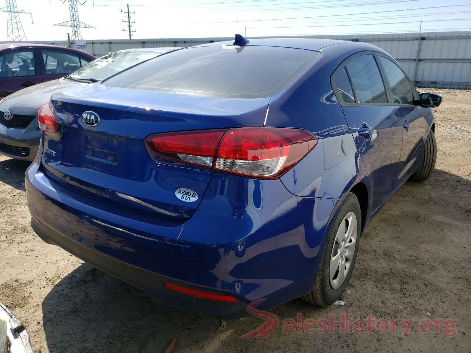 3KPFK4A77JE165401 2018 KIA FORTE