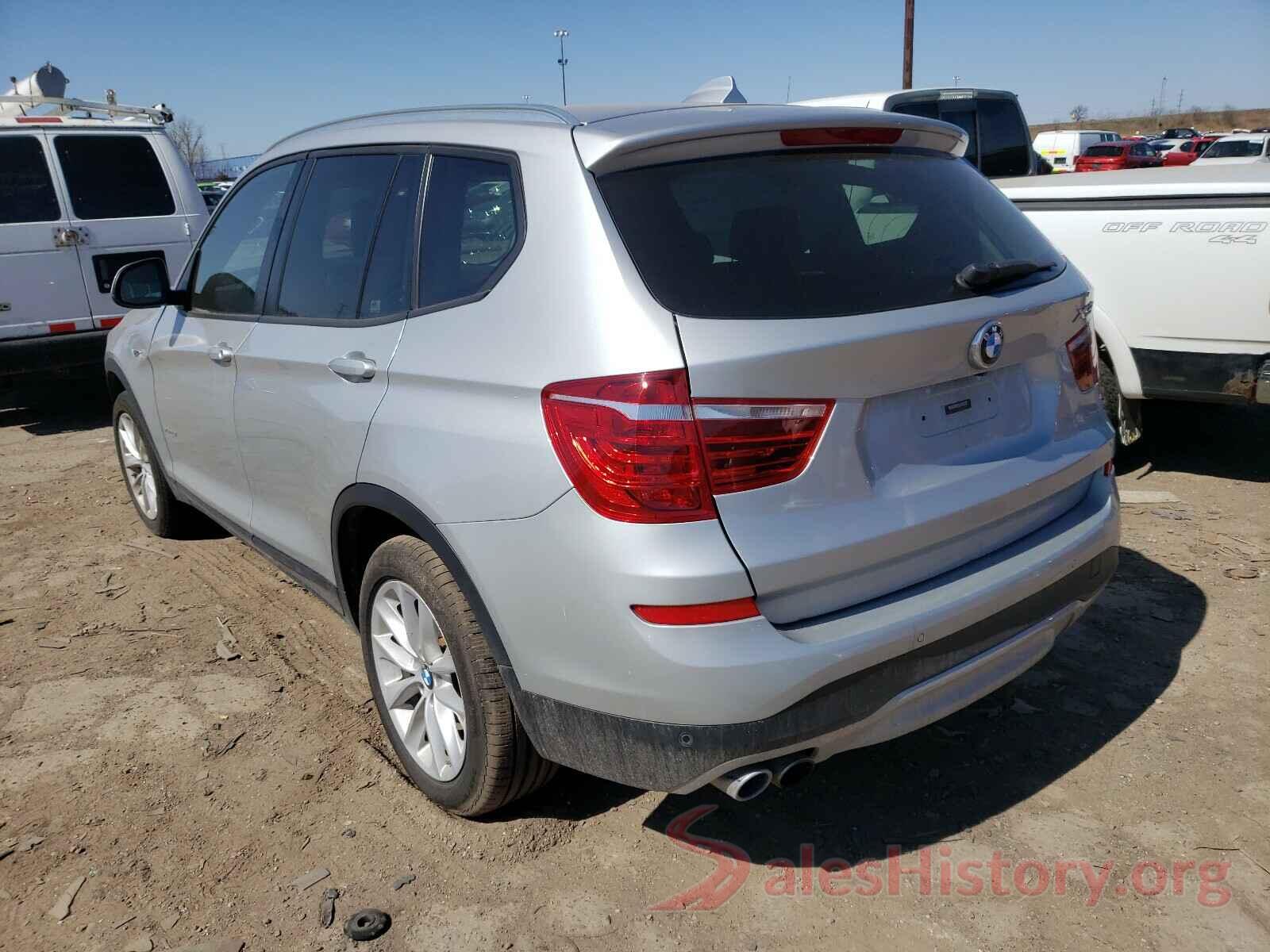 5UXWX9C58G0D83621 2016 BMW X3