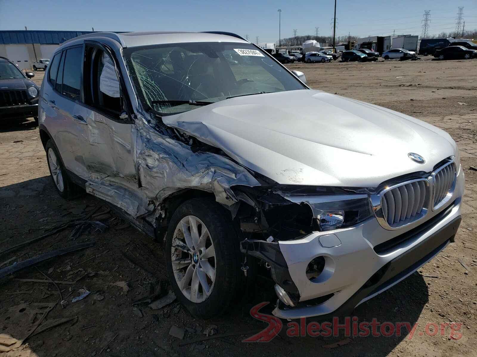 5UXWX9C58G0D83621 2016 BMW X3