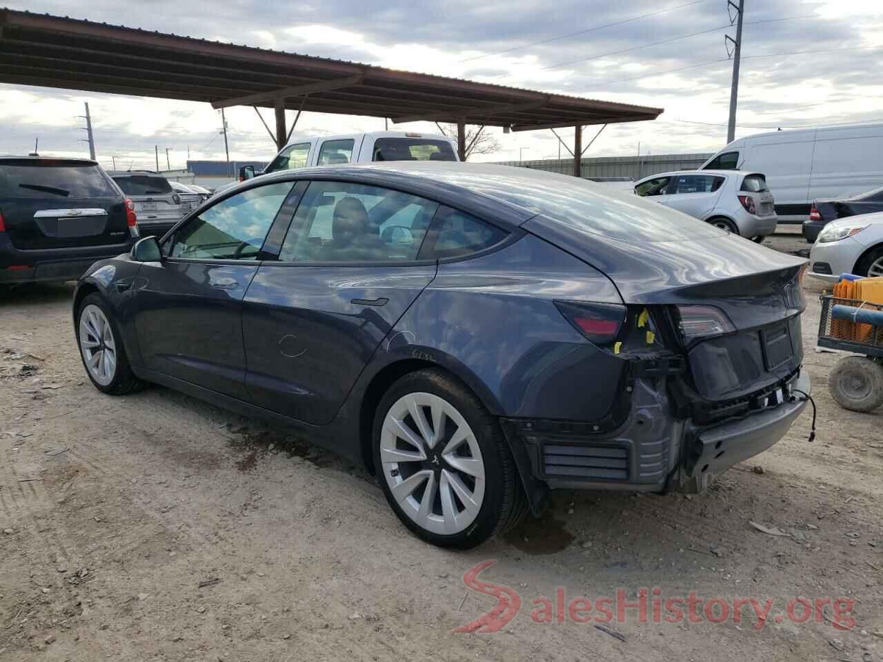 5YJ3E1EA0NF285944 2022 TESLA MODEL 3