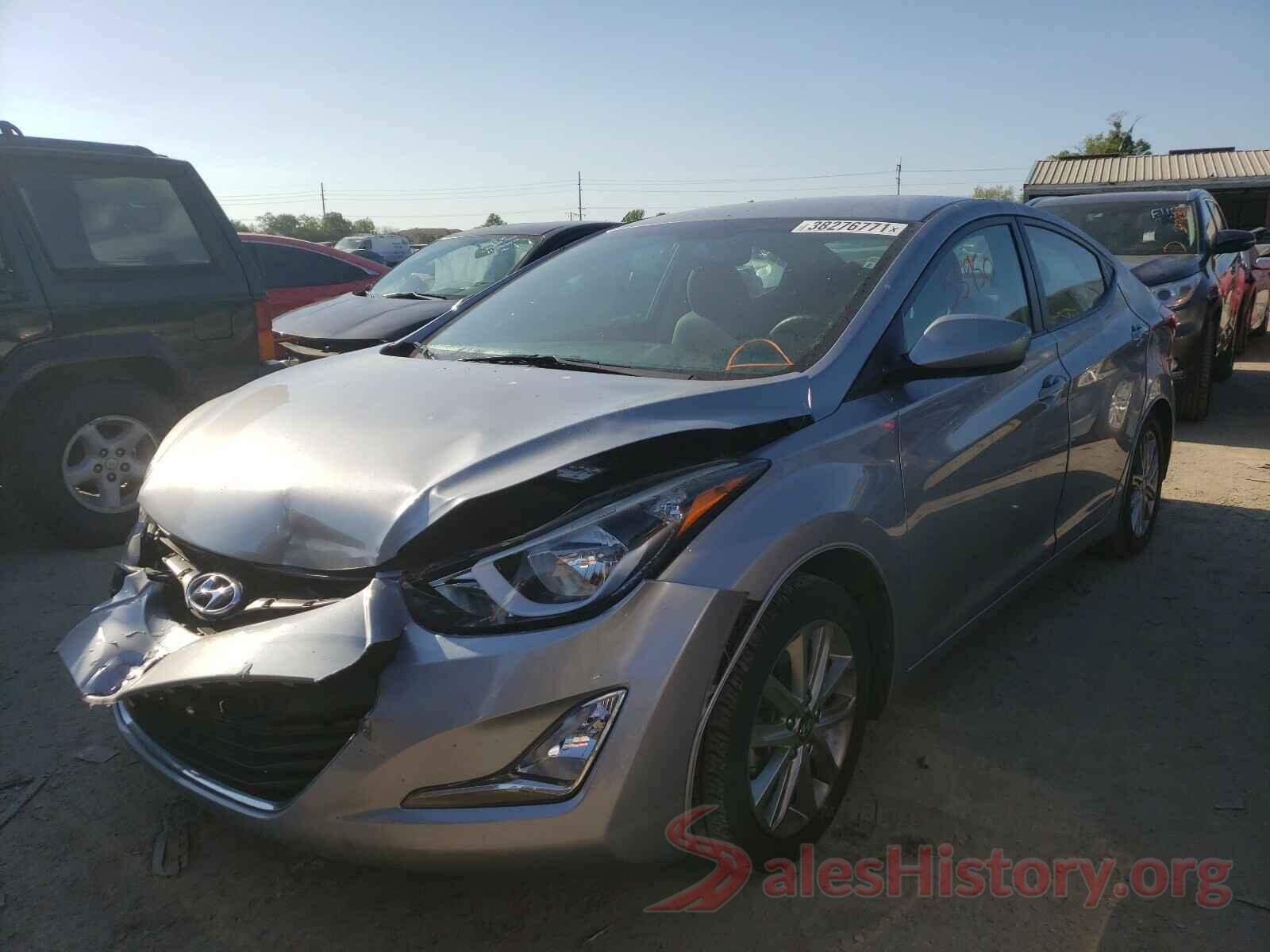 5NPDH4AE9GH727288 2016 HYUNDAI ELANTRA