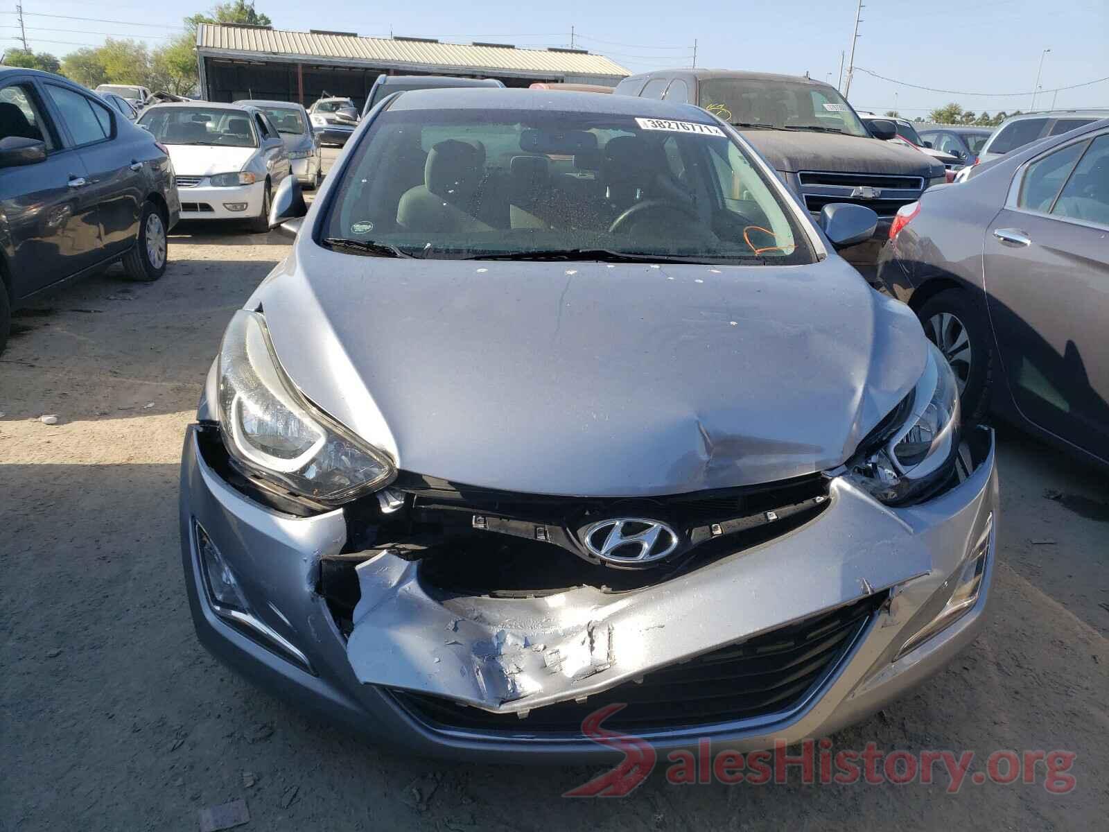 5NPDH4AE9GH727288 2016 HYUNDAI ELANTRA