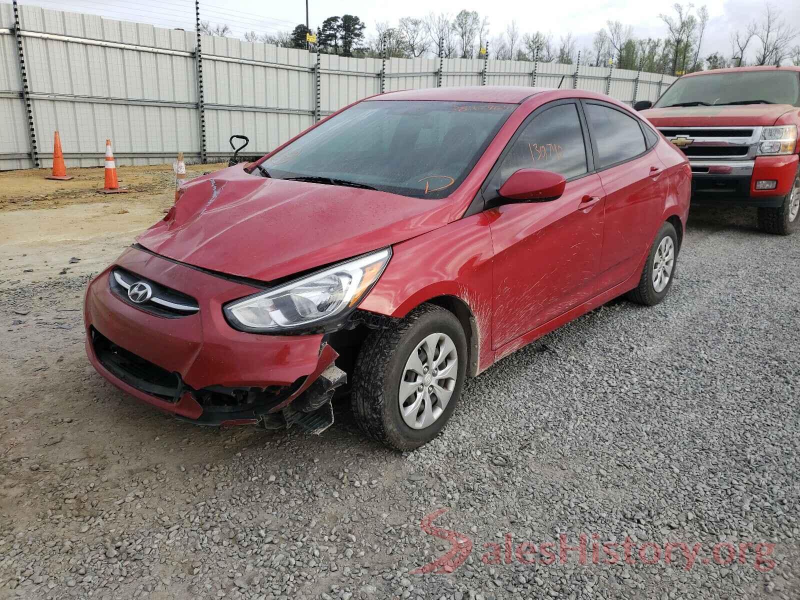 KMHCT4AE9GU093749 2016 HYUNDAI ACCENT