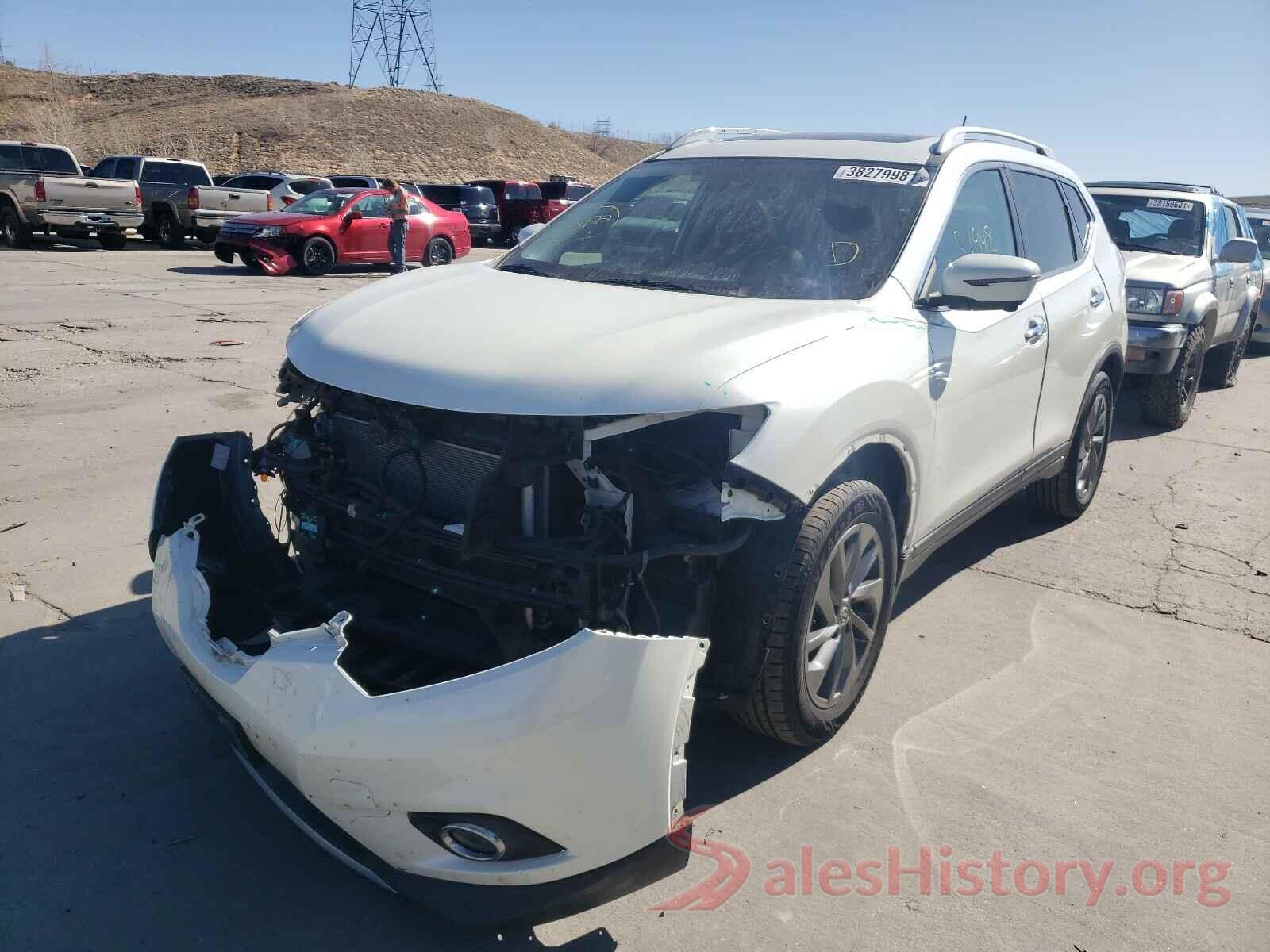 5N1AT2MV9GC861324 2016 NISSAN ROGUE