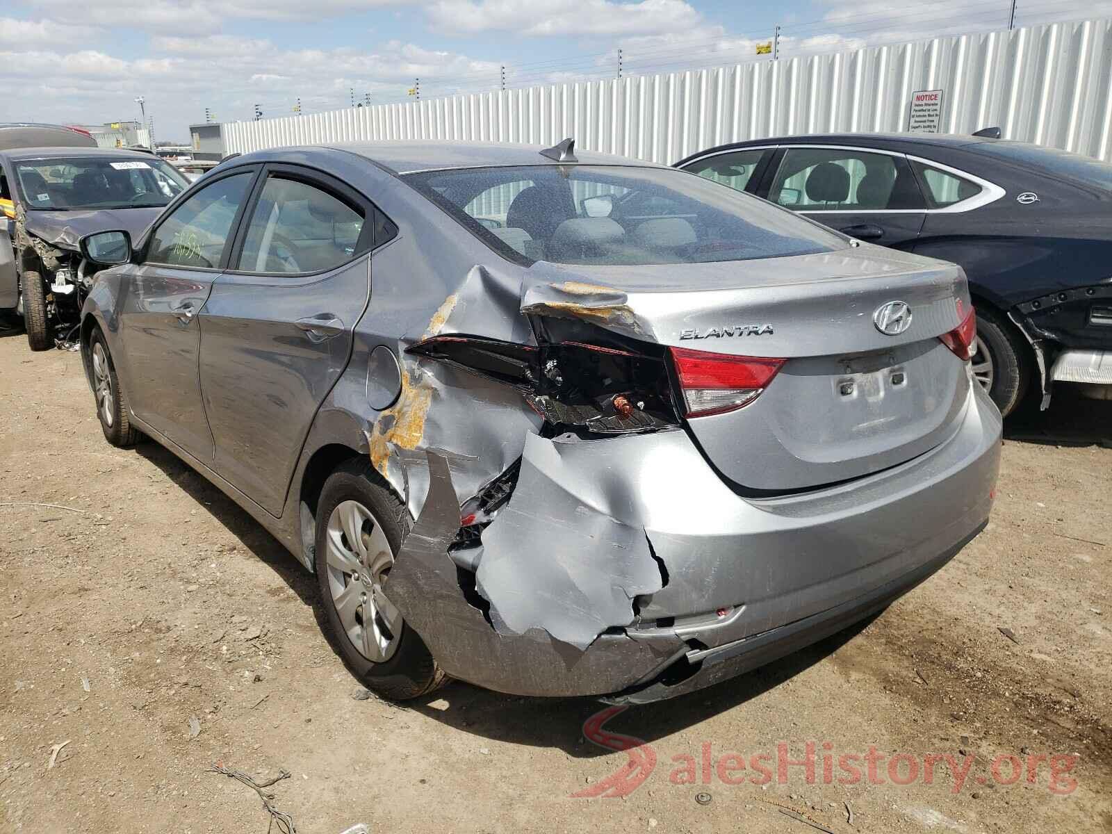 KMHDH4AE6GU504448 2016 HYUNDAI ELANTRA