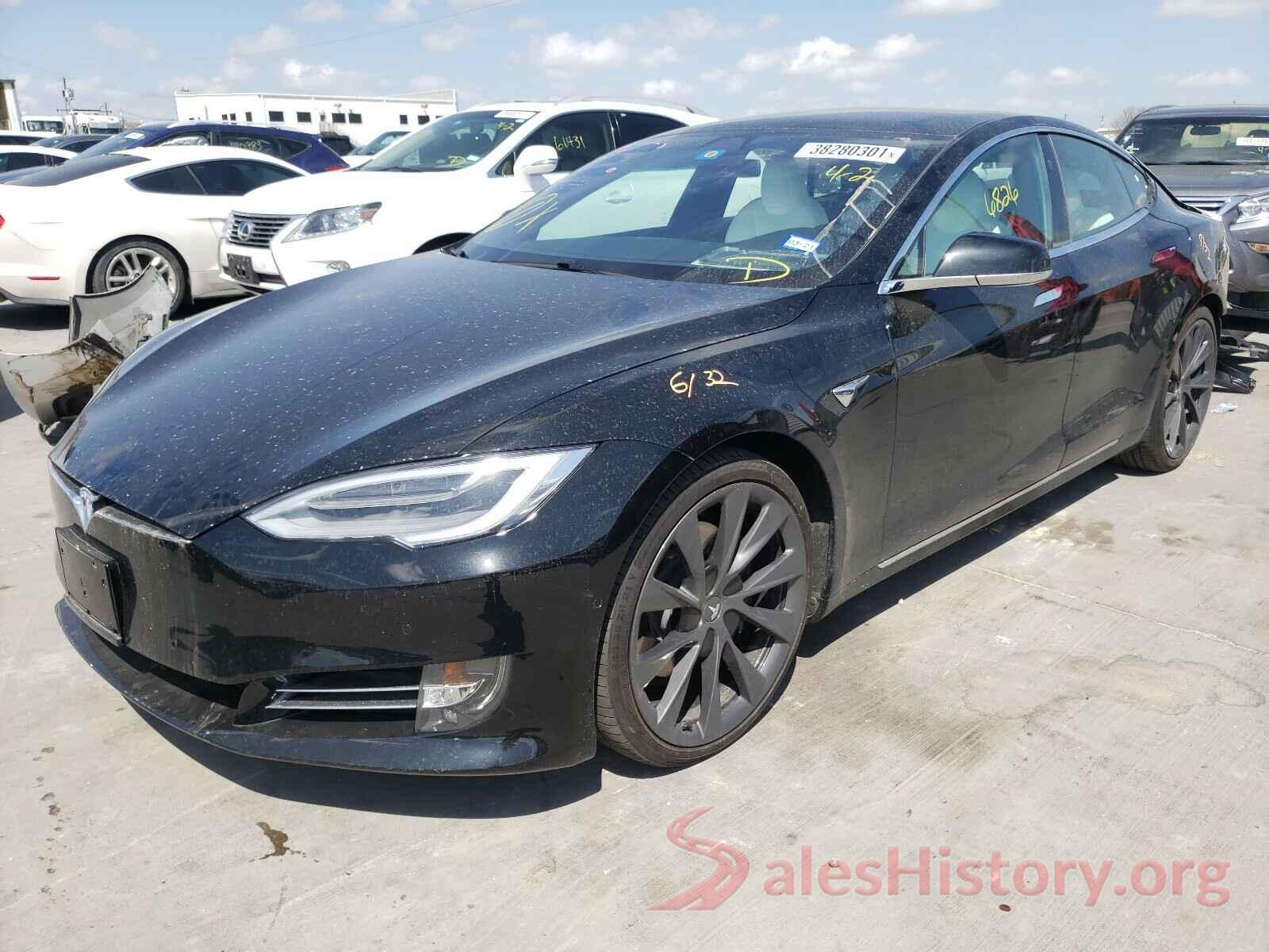 5YJSA1E22LF390644 2020 TESLA MODEL S