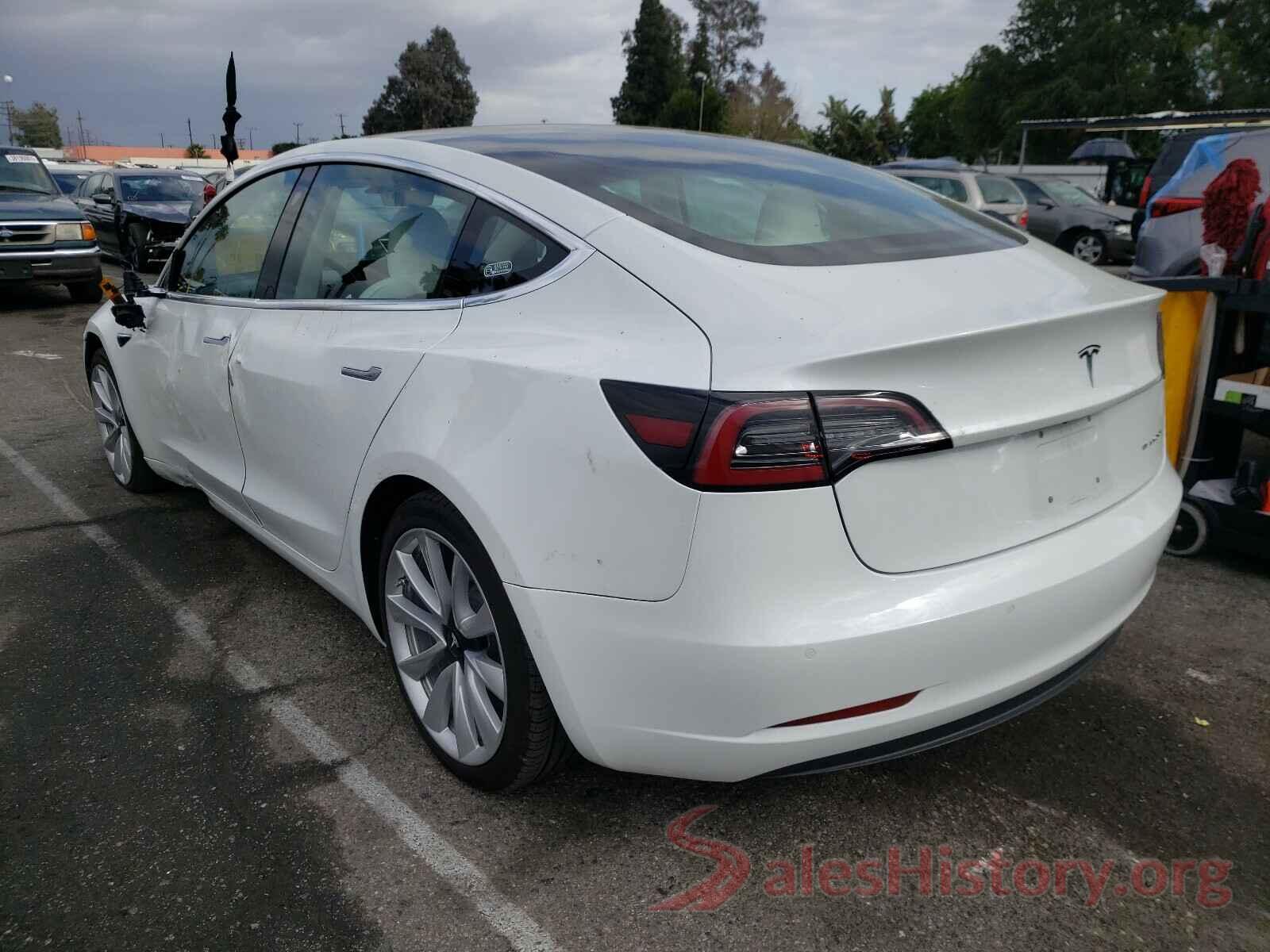 5YJ3E1EBXJF135746 2018 TESLA MODEL 3