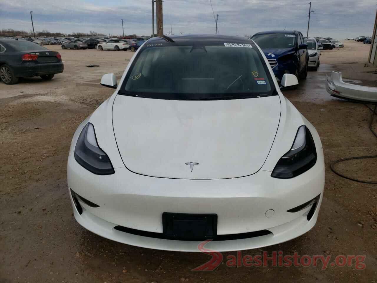 5YJ3E1EAXNF191781 2022 TESLA MODEL 3