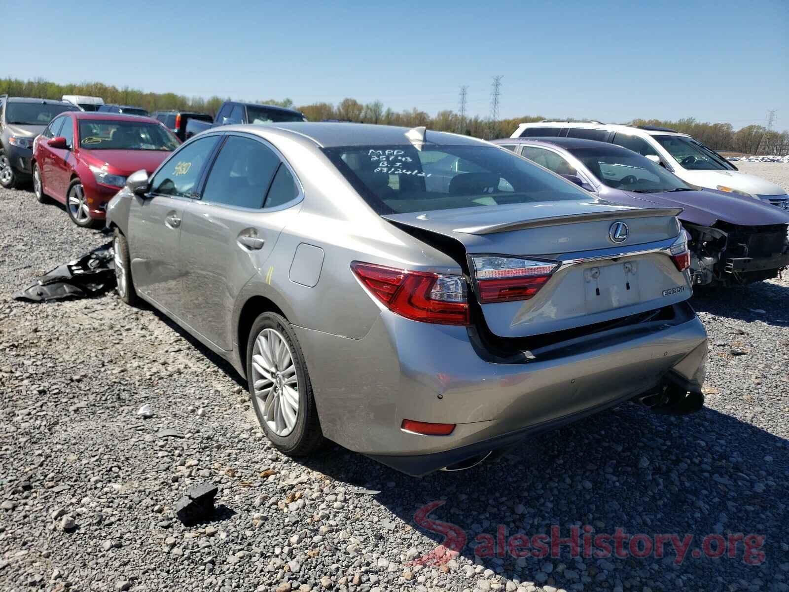 58ABK1GG8GU020077 2016 LEXUS ES350