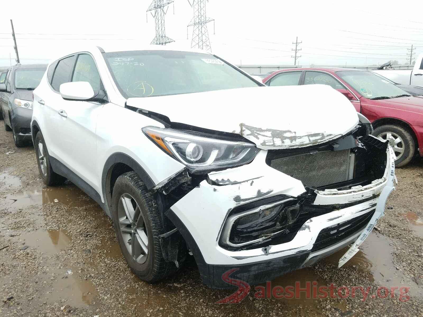 5NMZT3LB6HH037885 2017 HYUNDAI SANTA FE