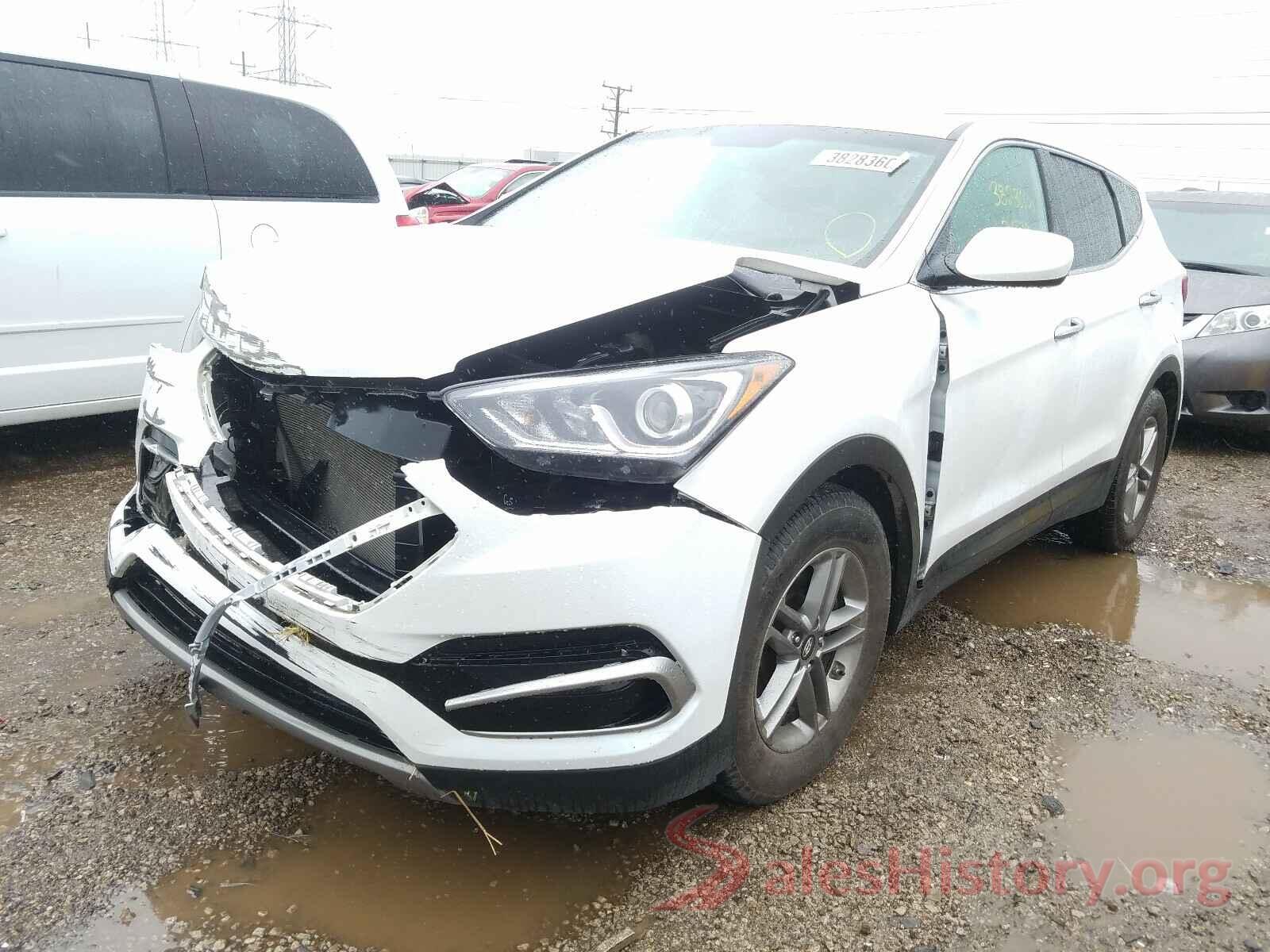 5NMZT3LB6HH037885 2017 HYUNDAI SANTA FE