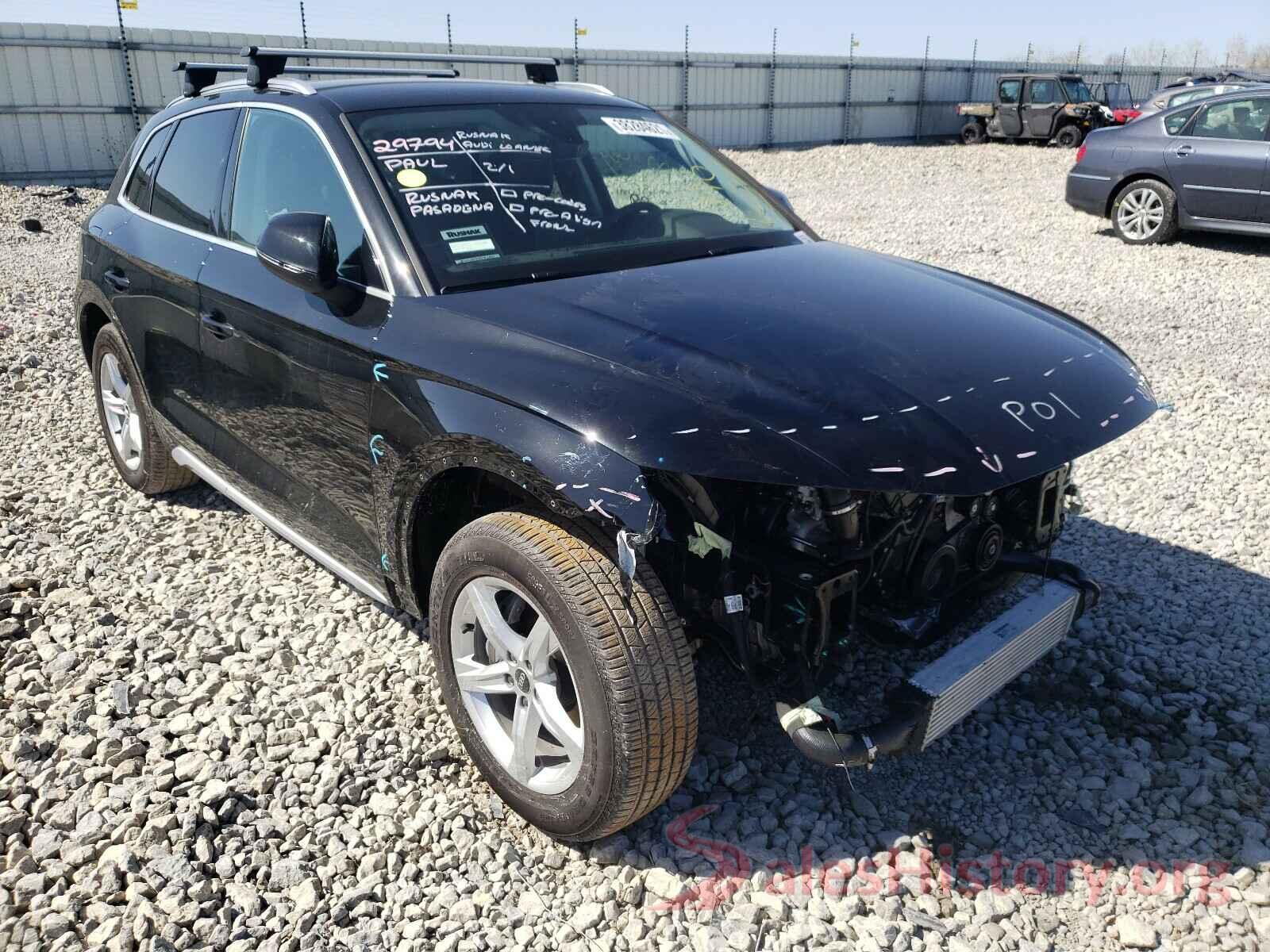 WA1AAAFY1M2004910 2021 AUDI Q5