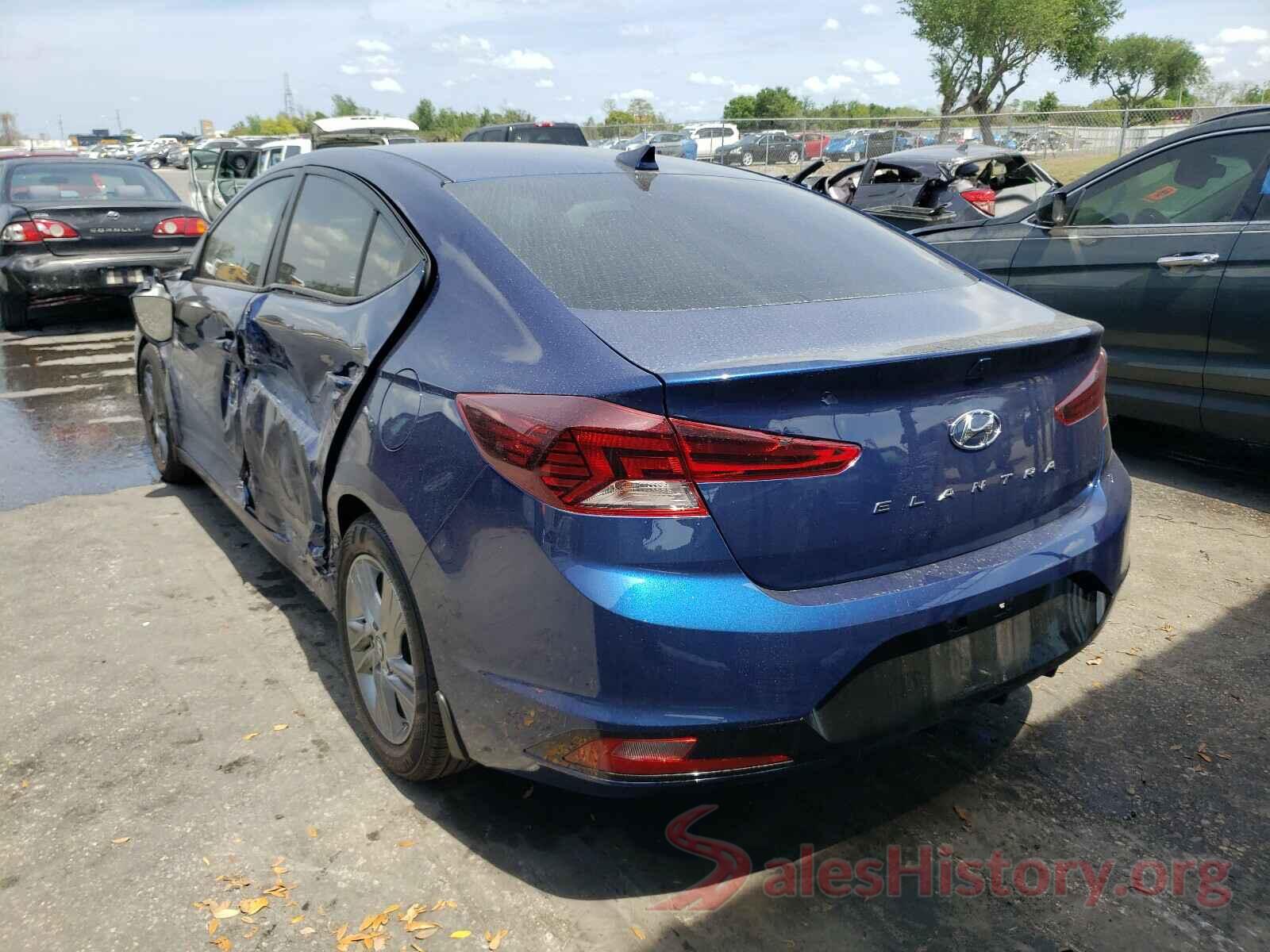 5NPD84LF3LH596293 2020 HYUNDAI ELANTRA