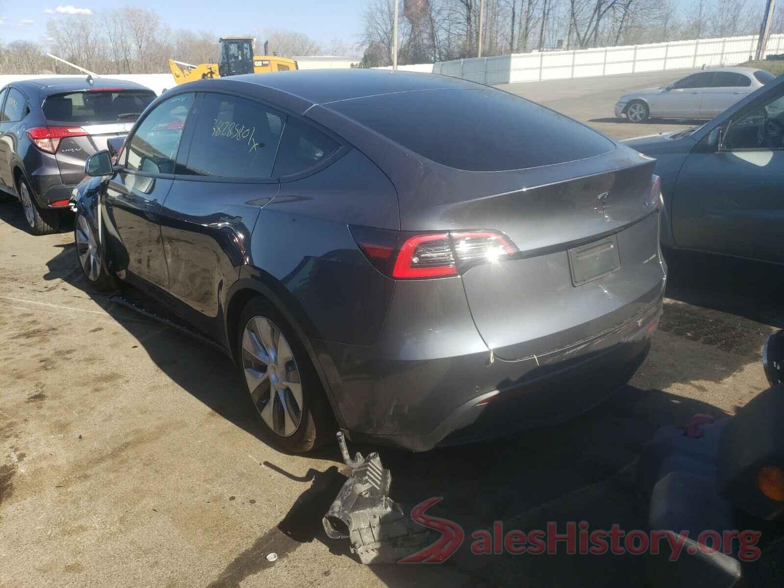 5YJYGAEE0MF112510 2021 TESLA MODEL Y