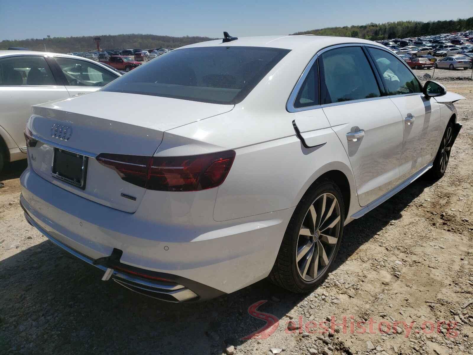 WAUABAF47MA019897 2021 AUDI A4