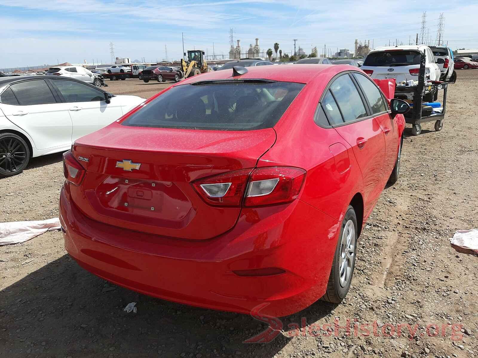 1G1BC5SM5K7126953 2019 CHEVROLET CRUZE