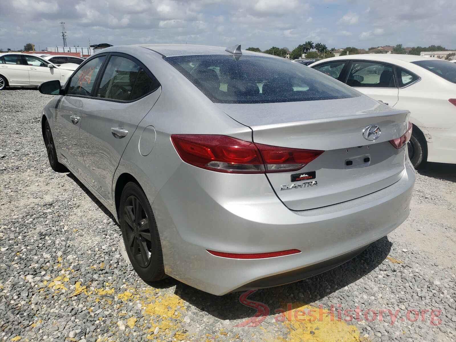 5NPD84LF0JH317394 2018 HYUNDAI ELANTRA