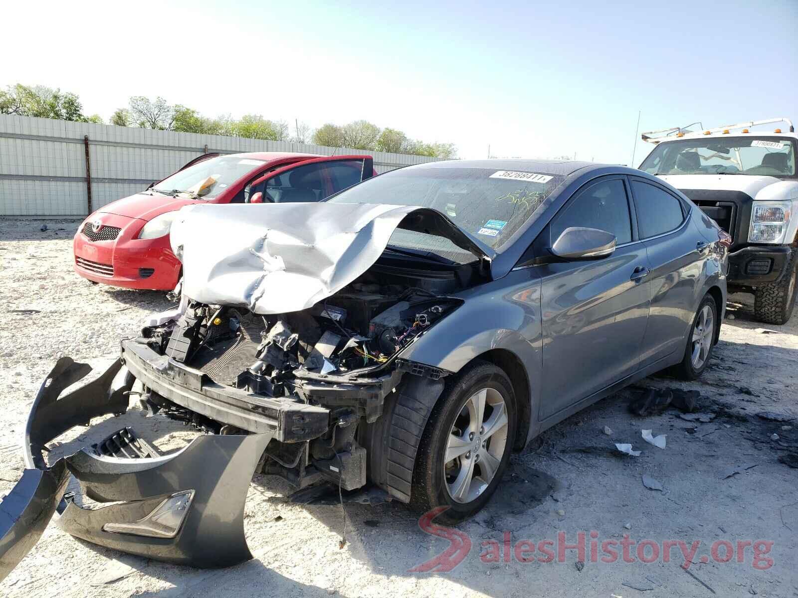 KMHDH4AE4GU585353 2016 HYUNDAI ELANTRA