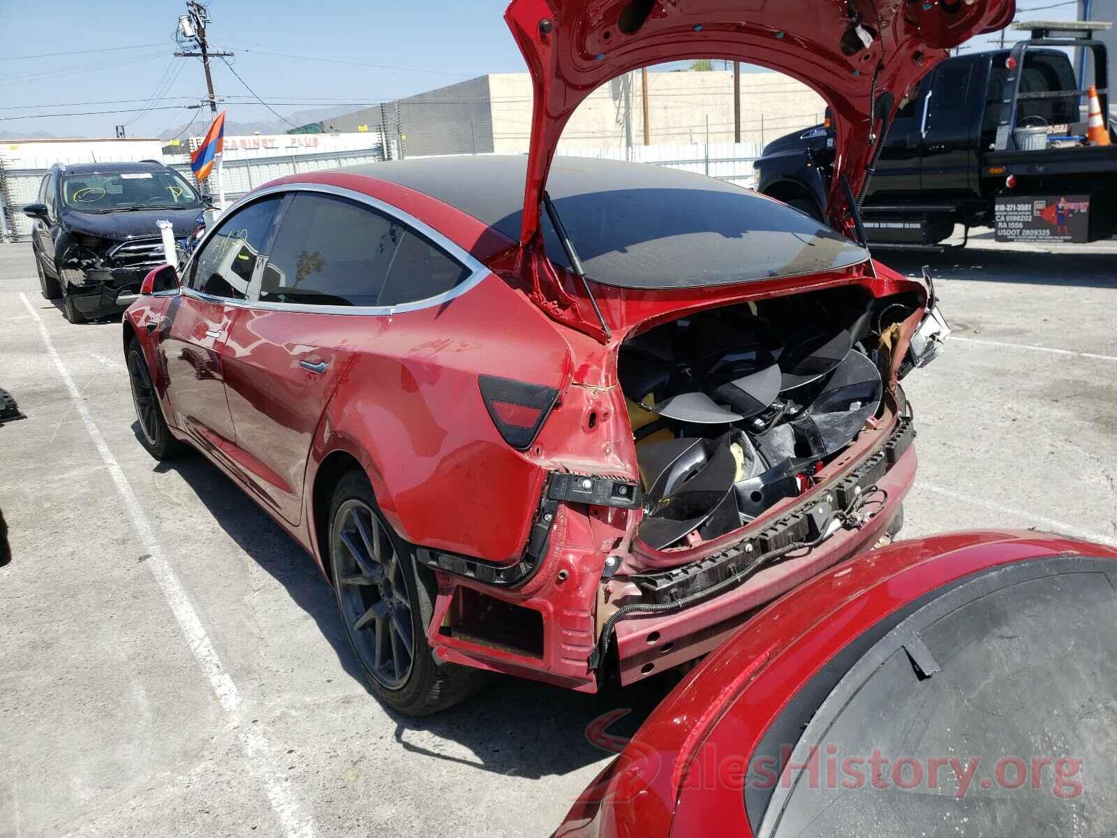 5YJ3E1EA2KF324335 2019 TESLA MODEL 3