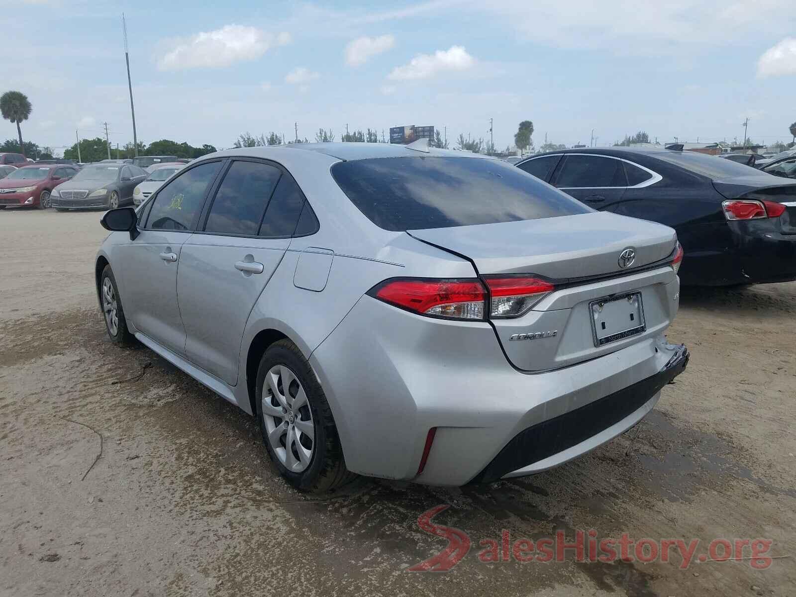 JTDEPRAEXLJ114375 2020 TOYOTA COROLLA