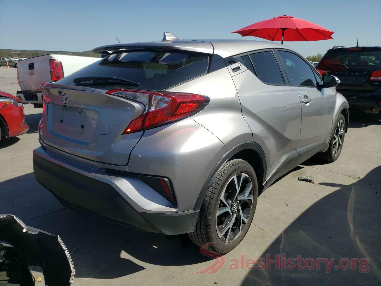 NMTKHMBX2KR092083 2019 TOYOTA C-HR