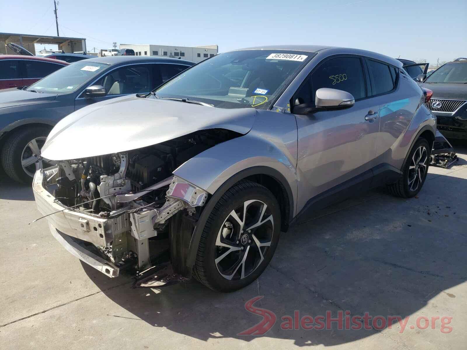 NMTKHMBX2KR092083 2019 TOYOTA C-HR