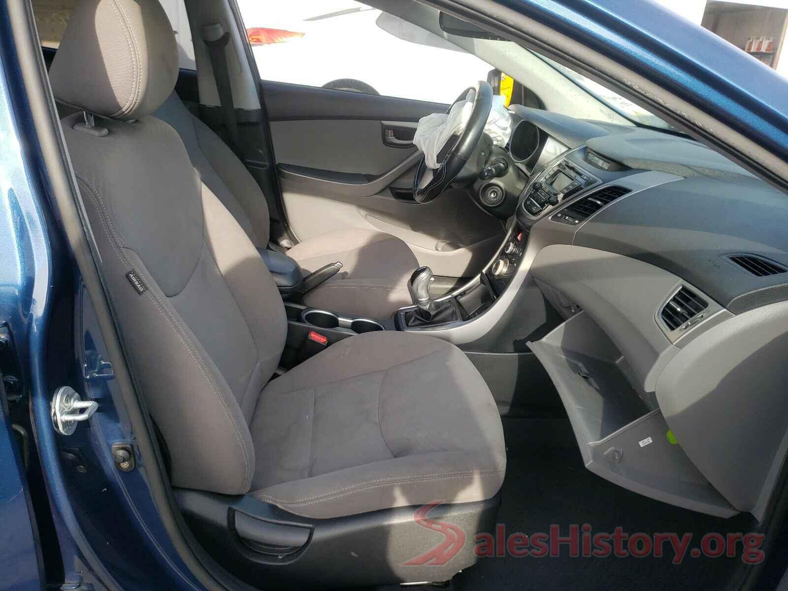 KMHDH4AE7GU619494 2016 HYUNDAI ELANTRA