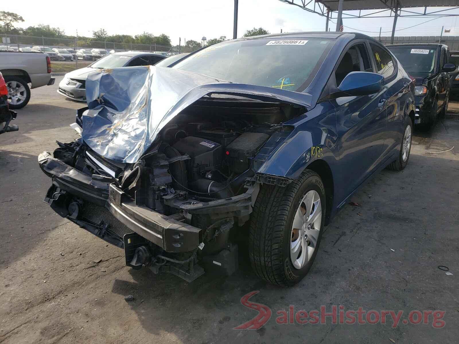 KMHDH4AE7GU619494 2016 HYUNDAI ELANTRA