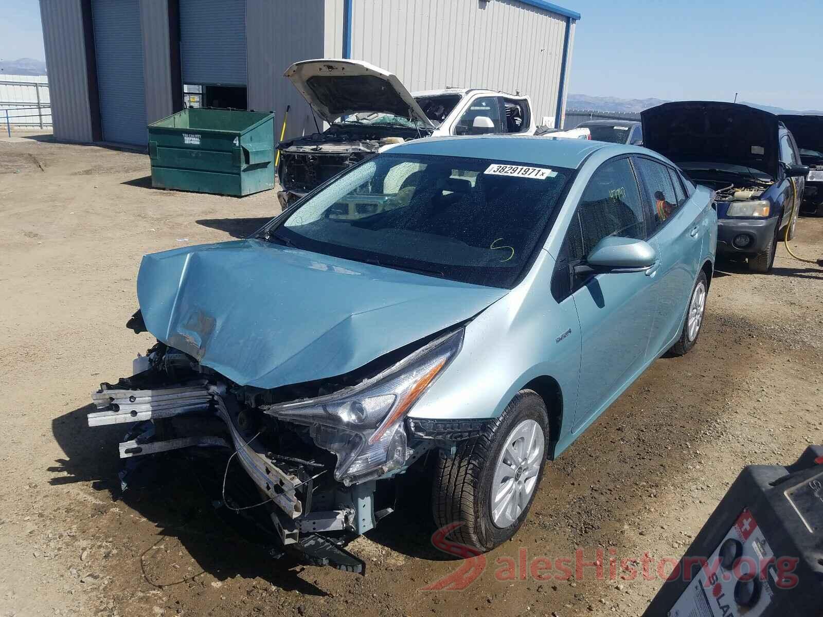 JTDKBRFU7G3513756 2016 TOYOTA PRIUS