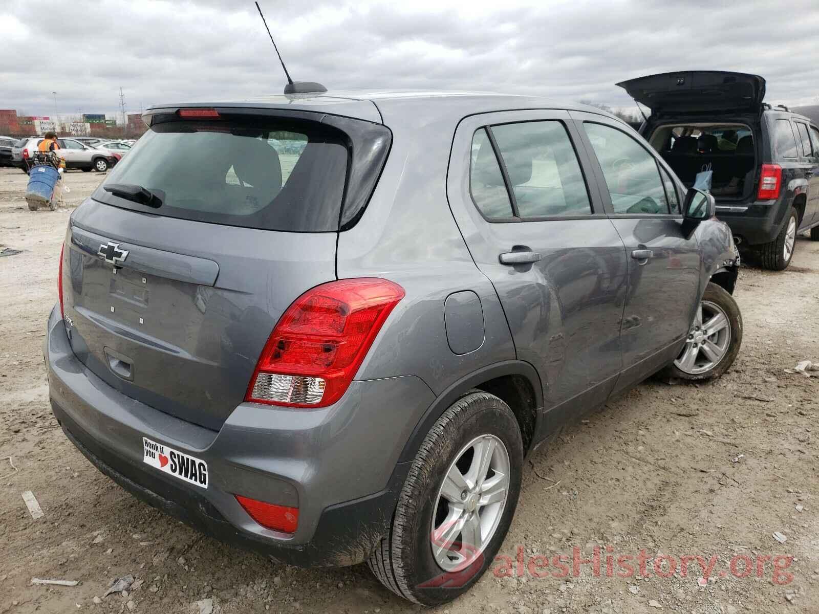 3GNCJKSBXLL293151 2020 CHEVROLET TRAX