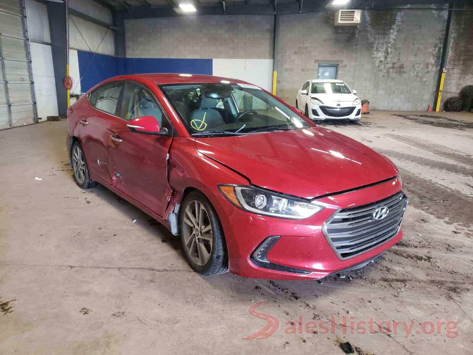 KMHD84LF2HU283972 2017 HYUNDAI ELANTRA