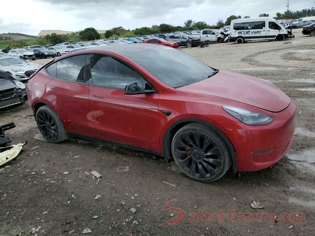 7SAYGDEF0NF373585 2022 TESLA MODEL Y