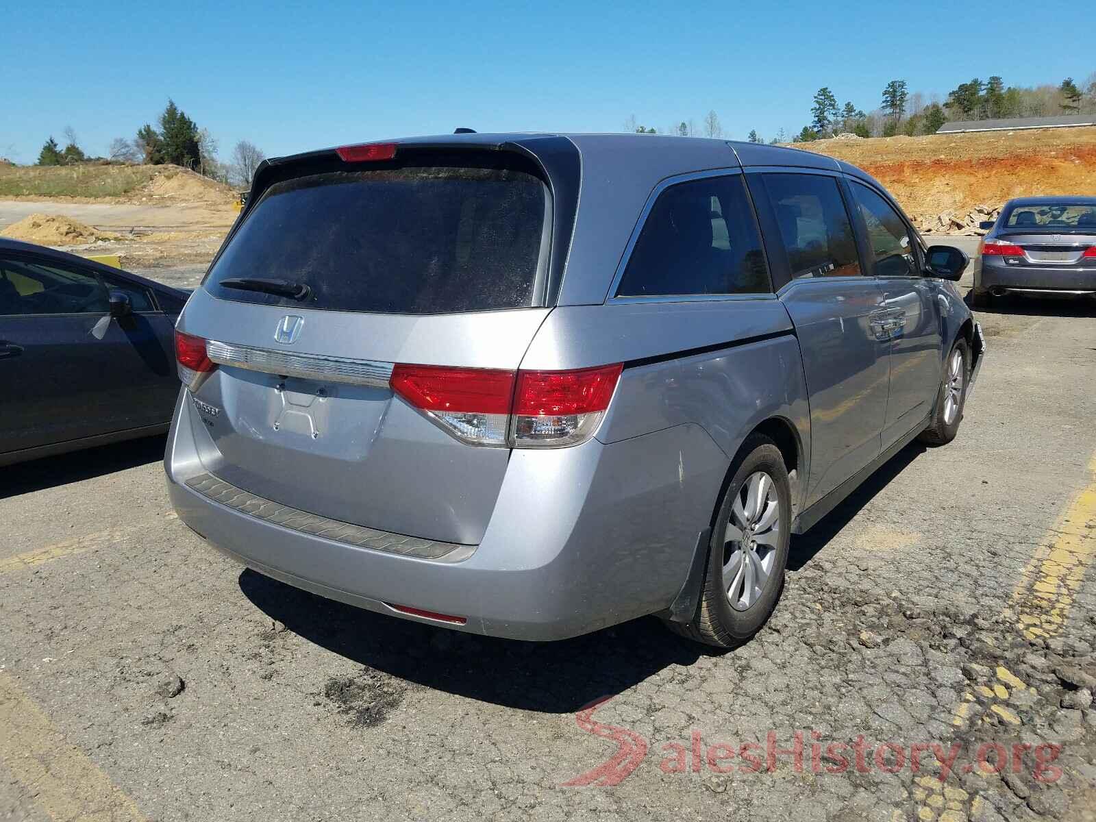 5FNRL5H6XGB066507 2016 HONDA ODYSSEY