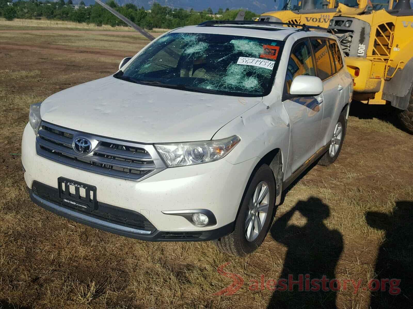 5TDBK3EH3CS114367 2012 TOYOTA HIGHLANDER