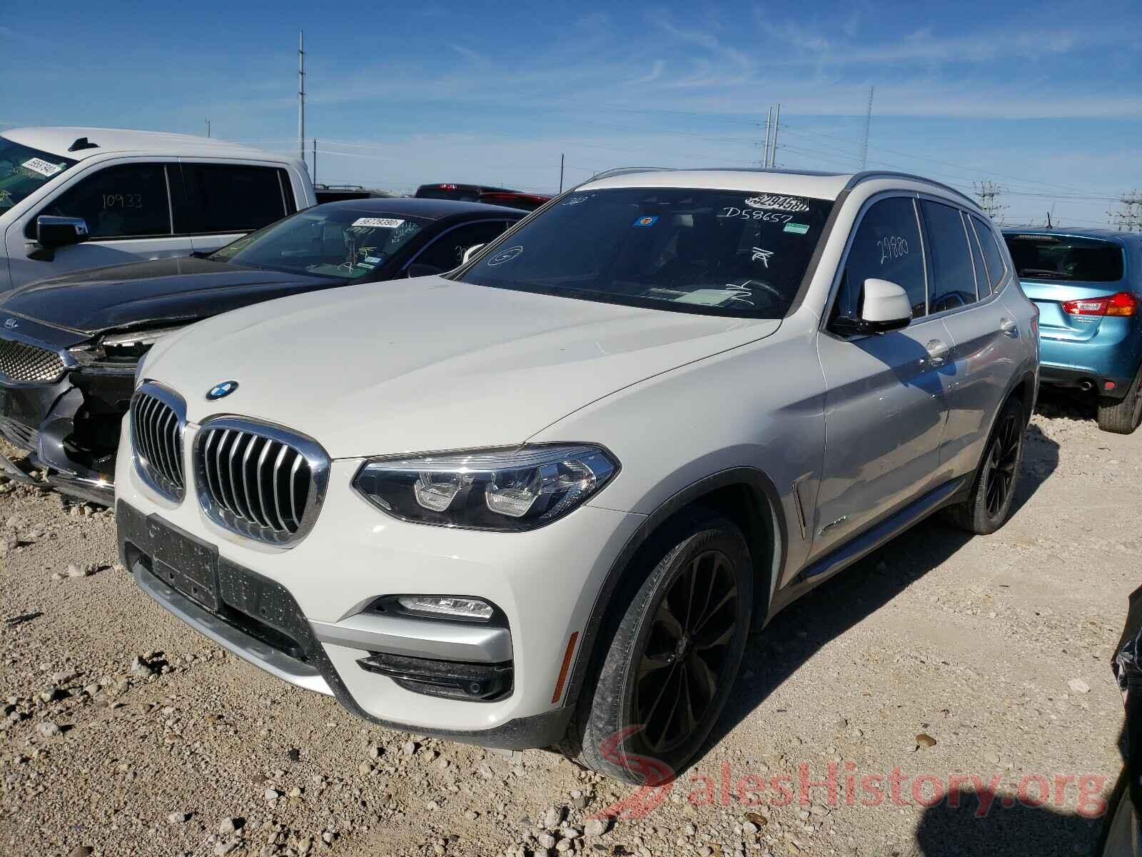 5UXTR9C5XJLD58657 2018 BMW X3