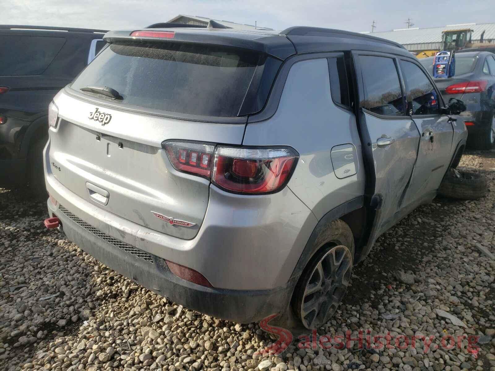 3C4NJDDB8KT733490 2019 JEEP COMPASS