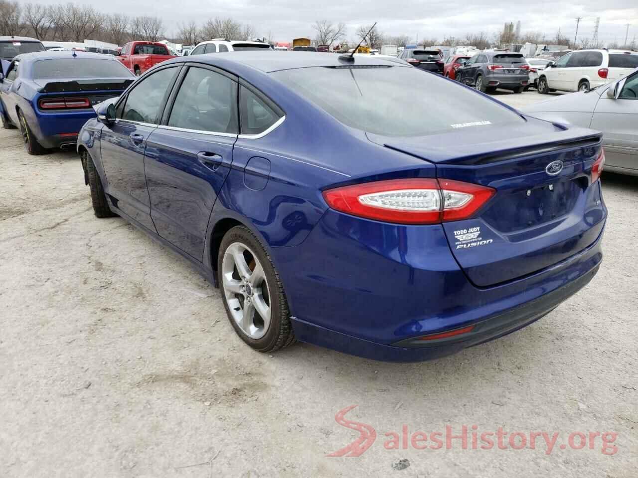 3FA6P0H7XGR377670 2016 FORD FUSION