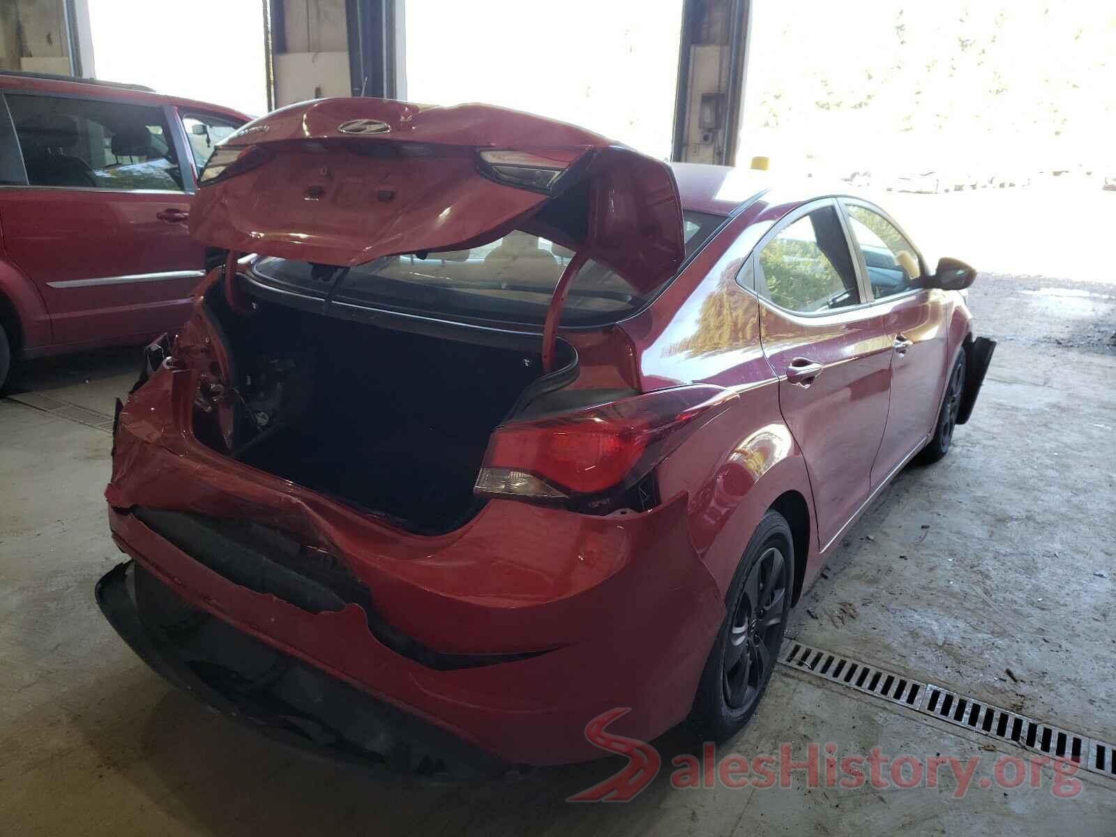 KMHDH4AE7GU542254 2016 HYUNDAI ELANTRA